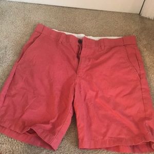 Red men’s shorts
